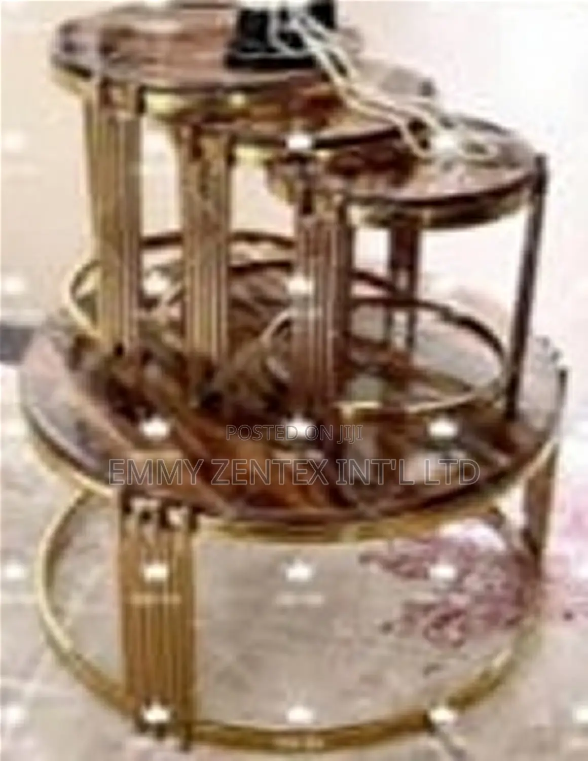 High Quality Modern Centre Table With 3side Stools