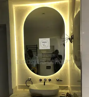 Mirror With 3 Colours LED Lights