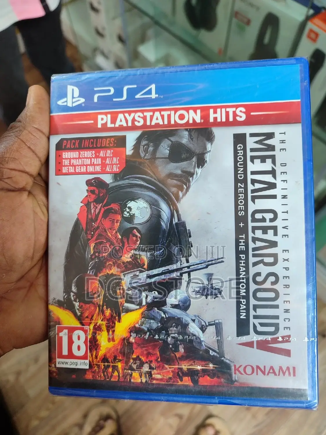 PS4 Metal Gear Solid v Game