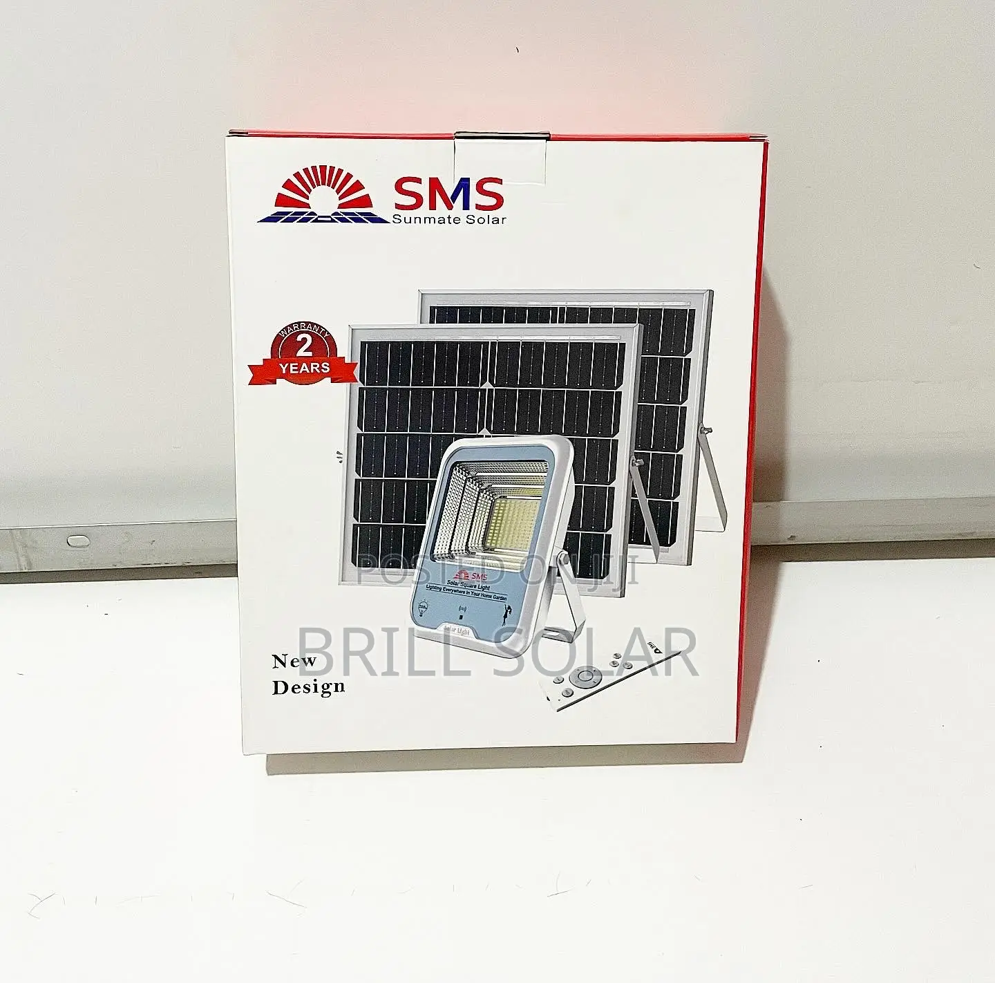 200w SMS Solar Flood Light - Square Light