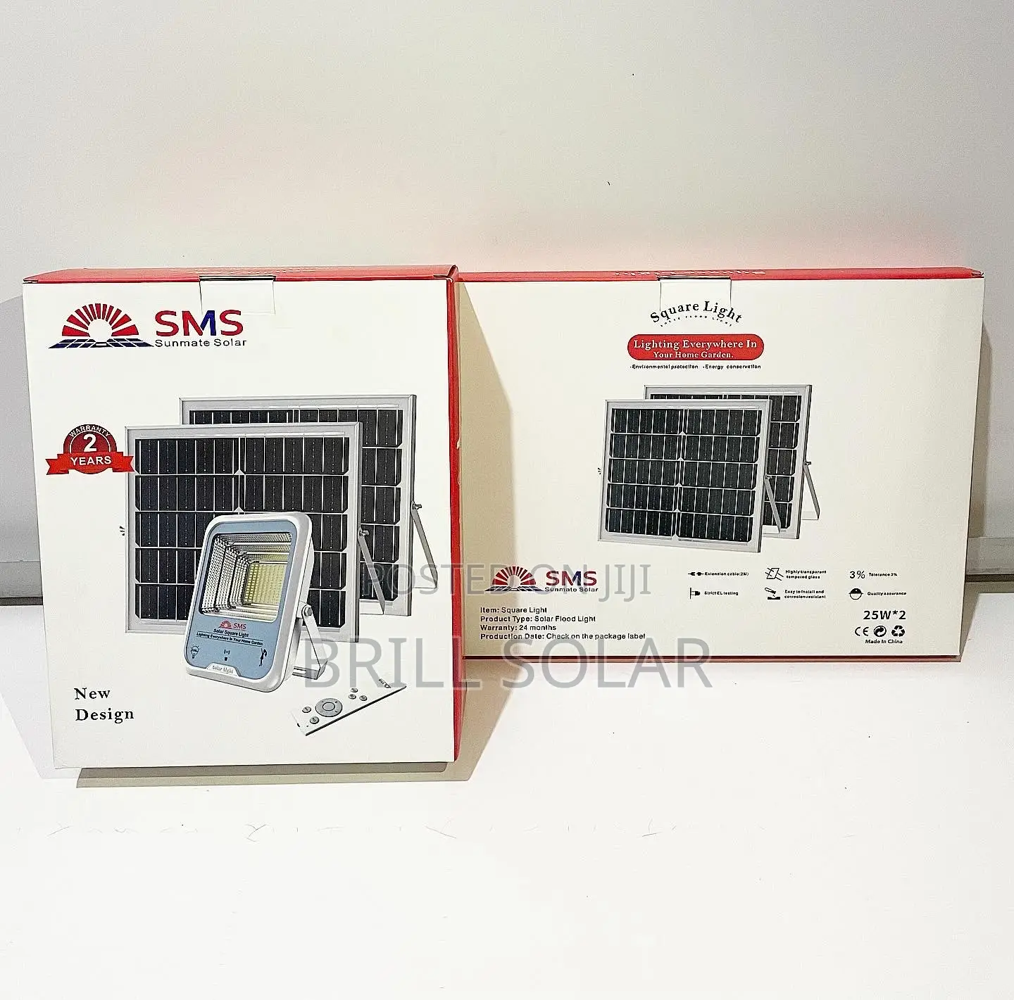 200w SMS Solar Flood Light - Square Light