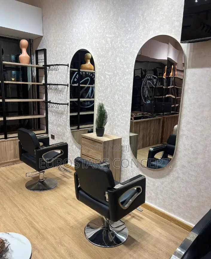New Model Salon Mirror With 3 Colours Back Lights