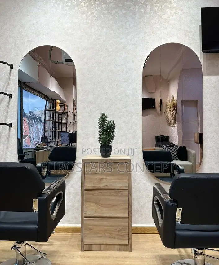 New Model Salon Mirror With 3 Colours Back Lights