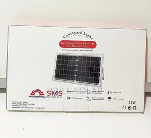 100w SMS Solar Flood Light - Courtyard Light