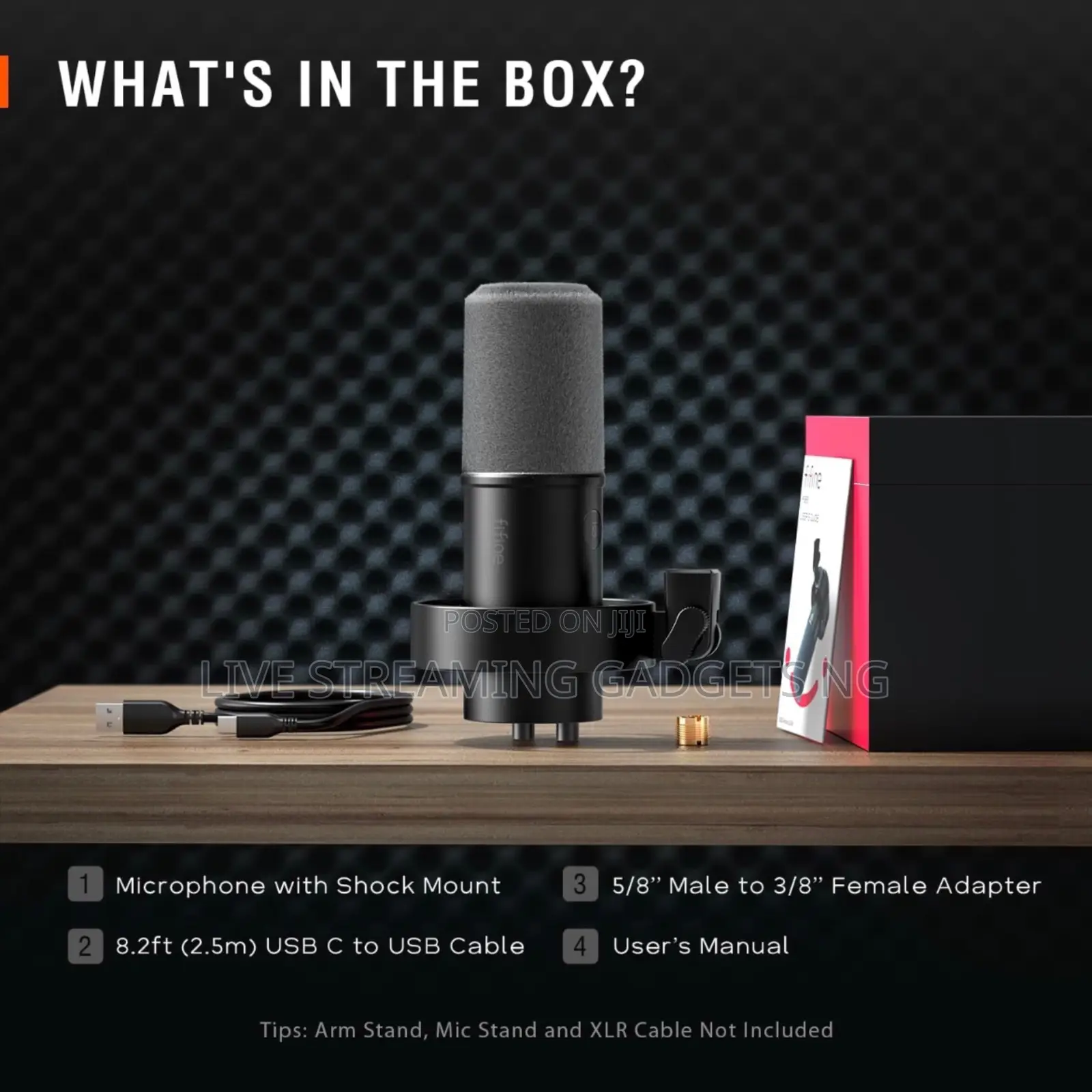 Fifine Dynamic Podcast Microphone