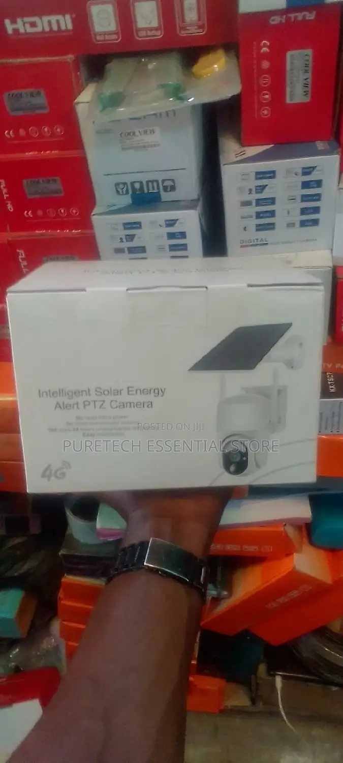 Solar Rechargeable 4g Single Lens Camera