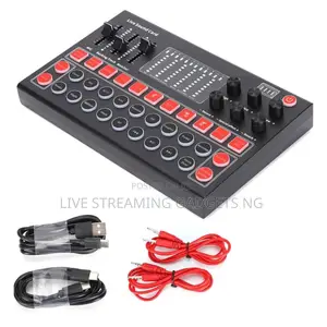 M9 Pro Live Soundcard for Live Streaming
