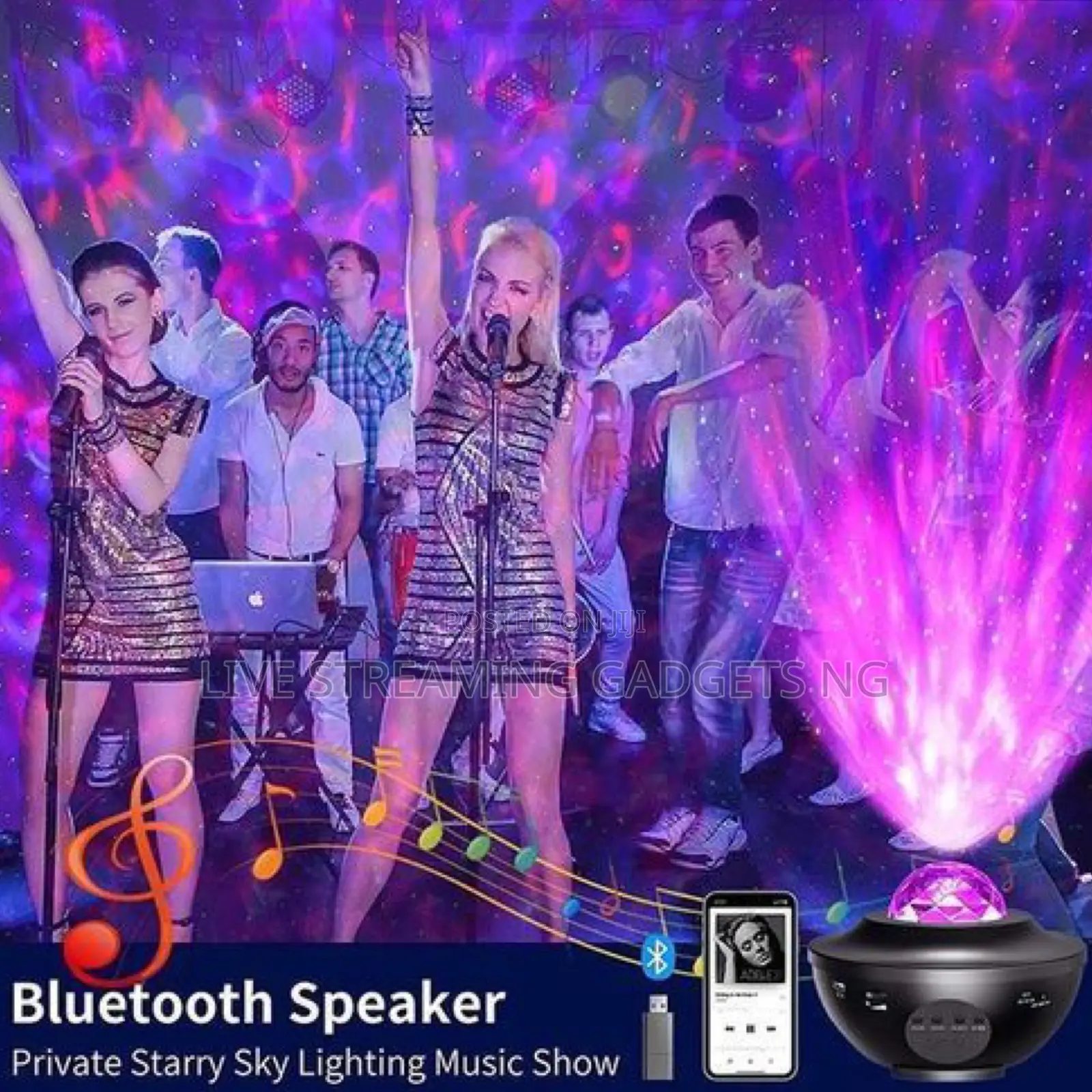 Starry Galaxy Projector Ambience Light