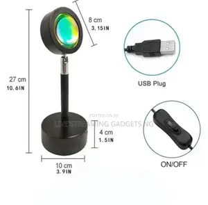 Sunset Multiple Colors Led Lamp