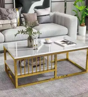 Nordic Double Layer Center Table 
(100cm) (120cm)