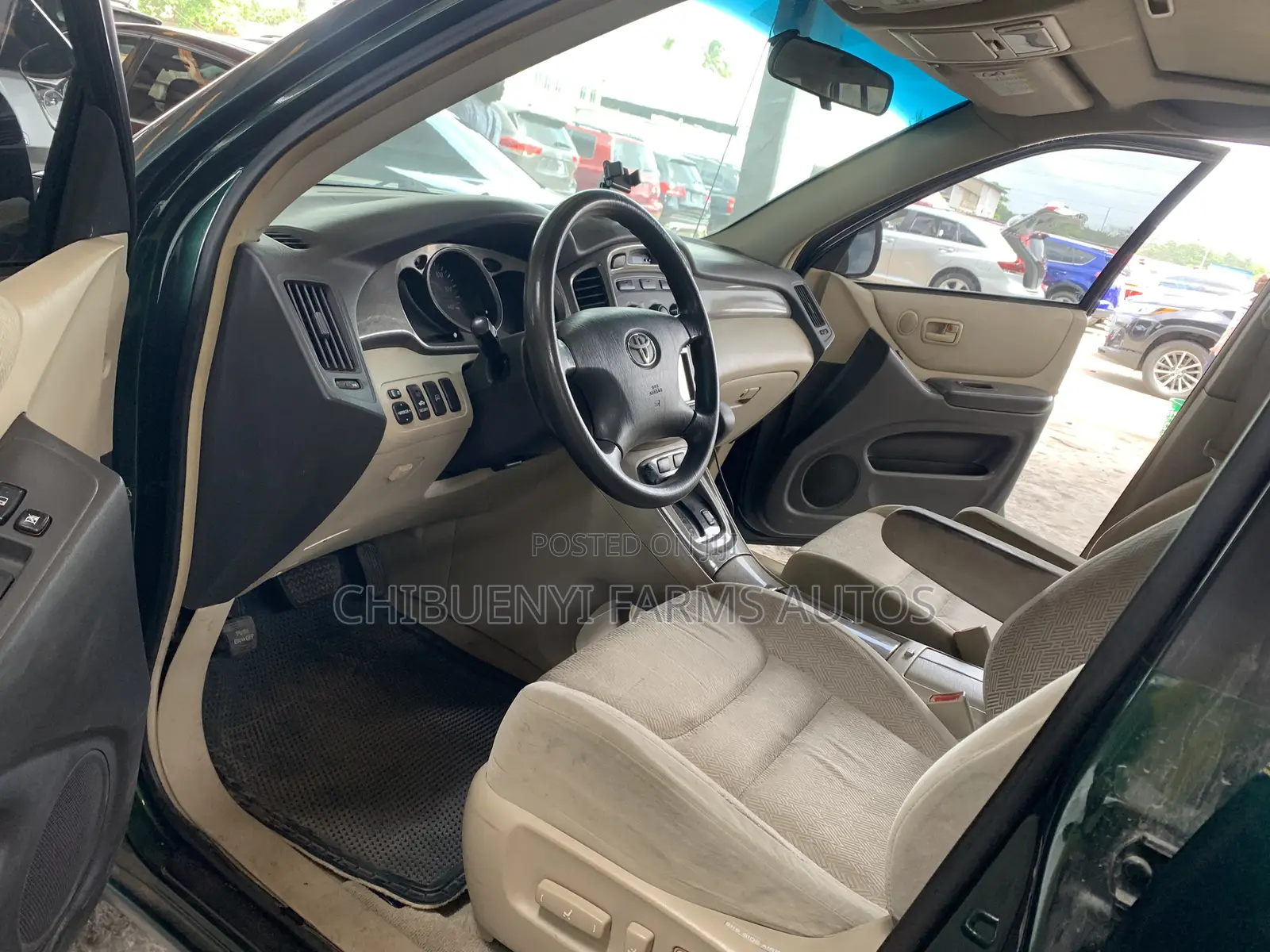 Toyota Highlander 2003 Green