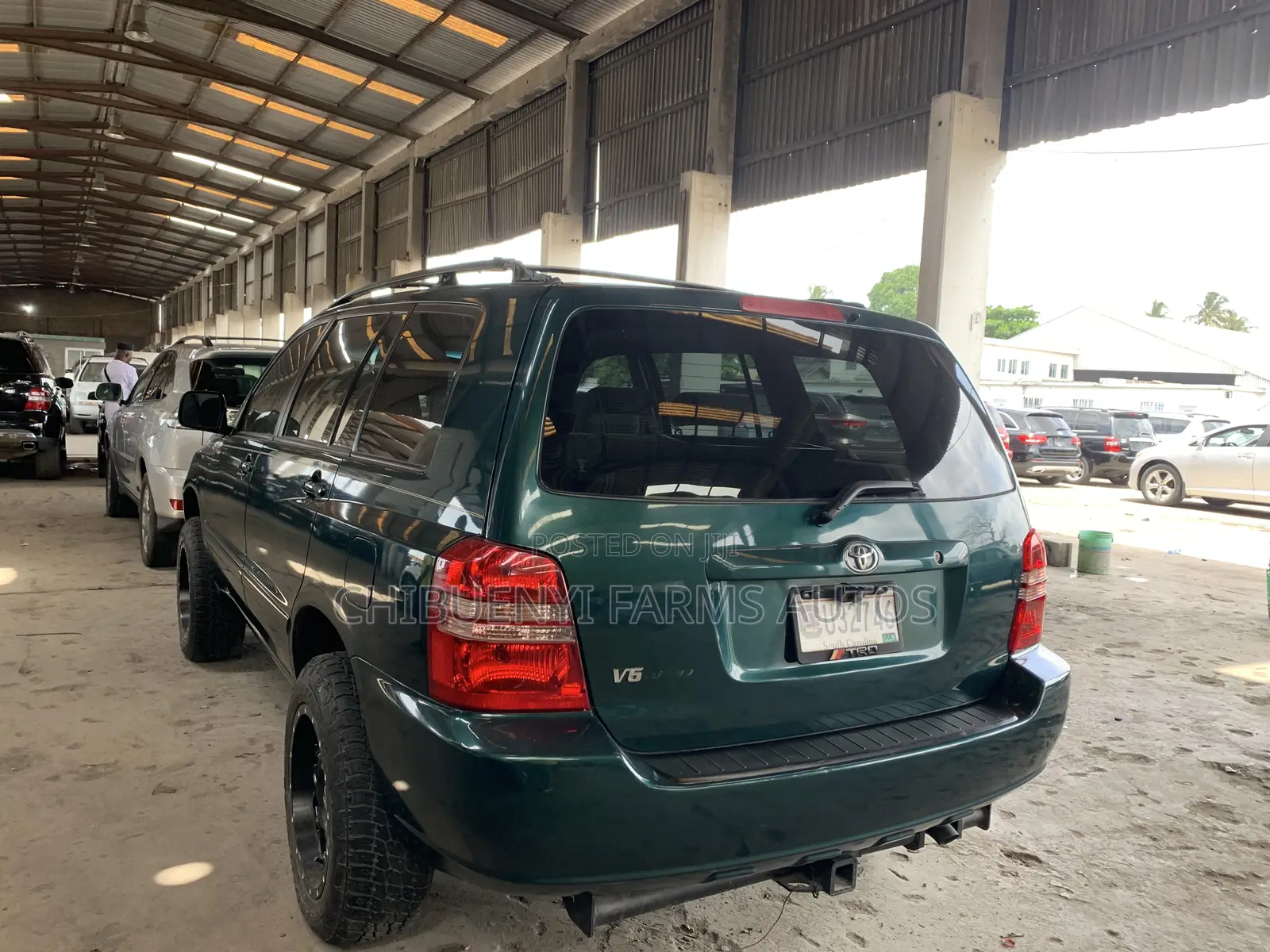 Toyota Highlander 2003 Green