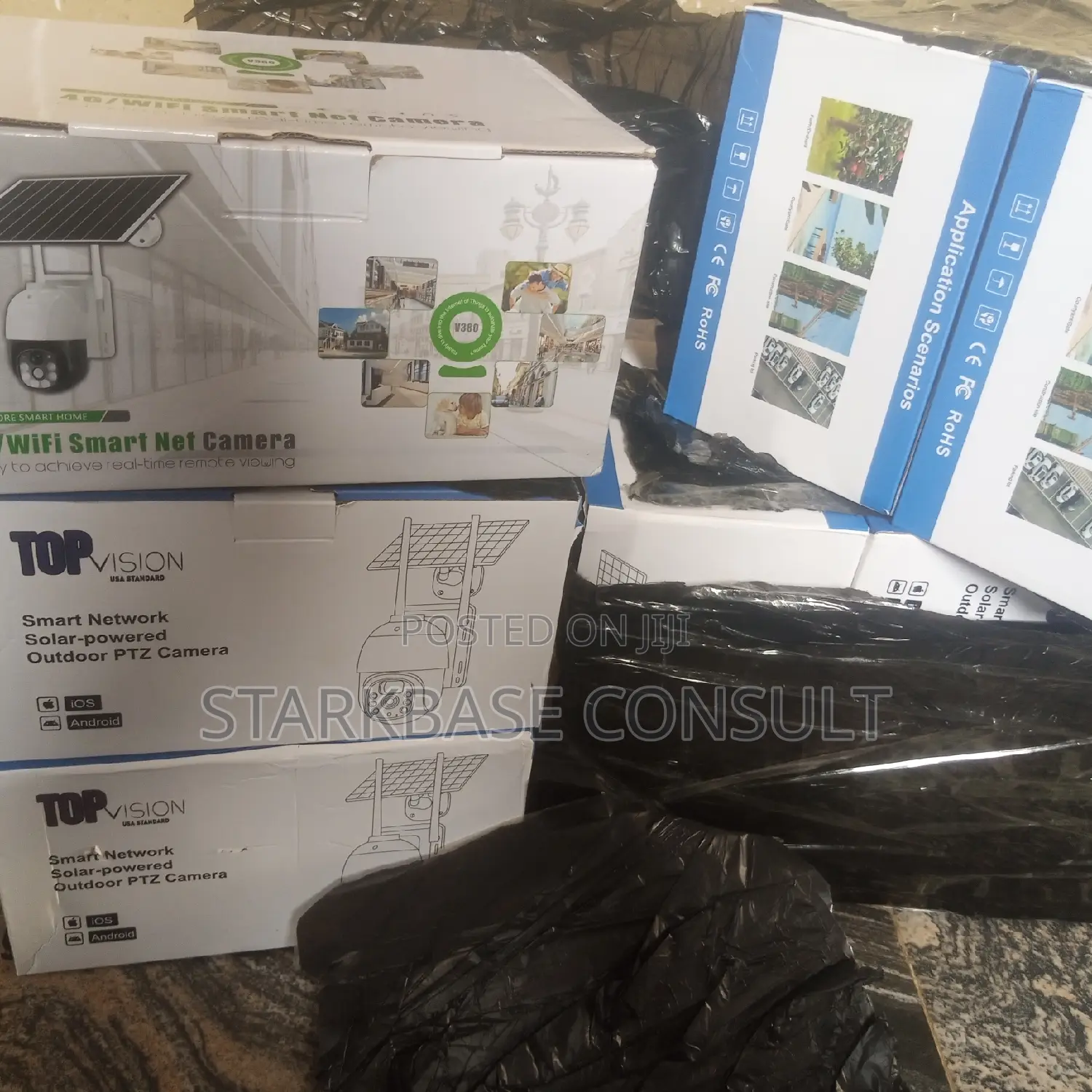 PTZ Solar CCTV Audio Camera