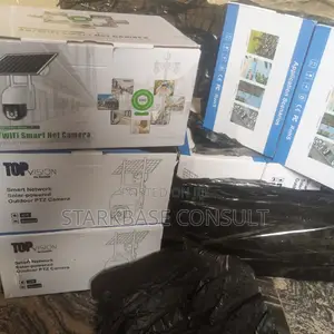 PTZ Solar CCTV Audio Camera