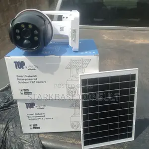 PTZ Solar CCTV Audio Camera