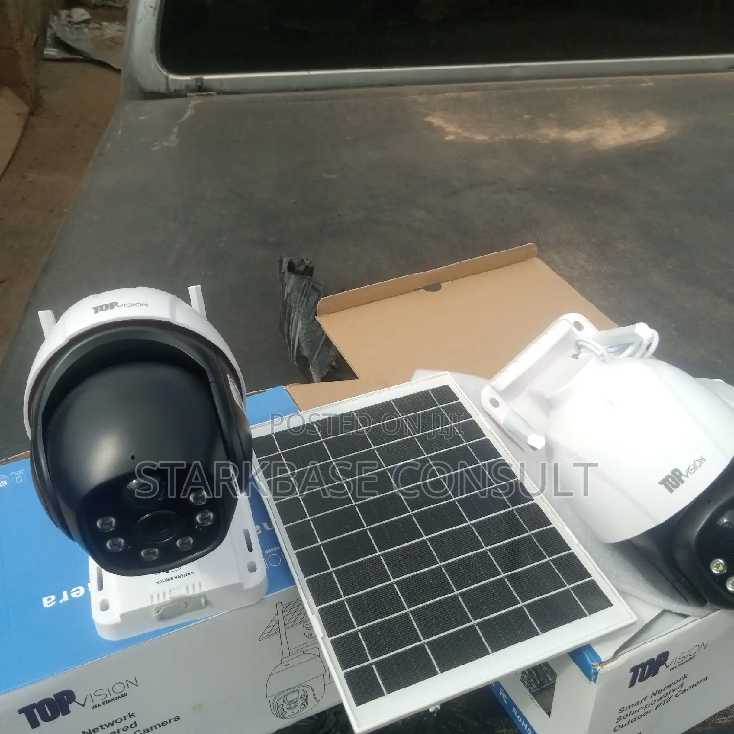 Solar PTZ Security Audio Camera