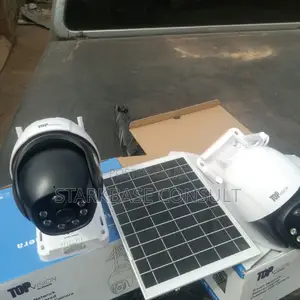 Solar PTZ Security Audio Camera