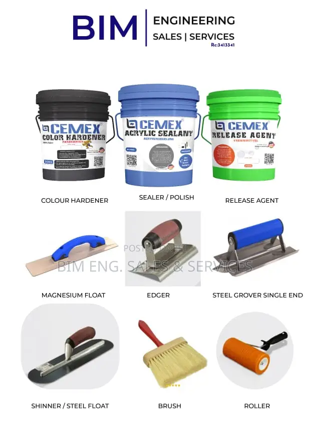 Edger, Shining Trowel,Roller,Boarder Mart