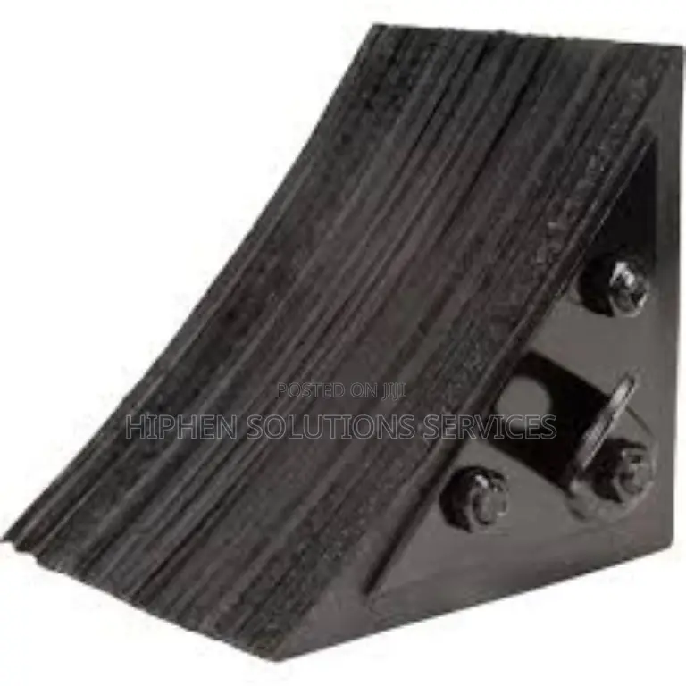 10" Rubber Molded Chock
