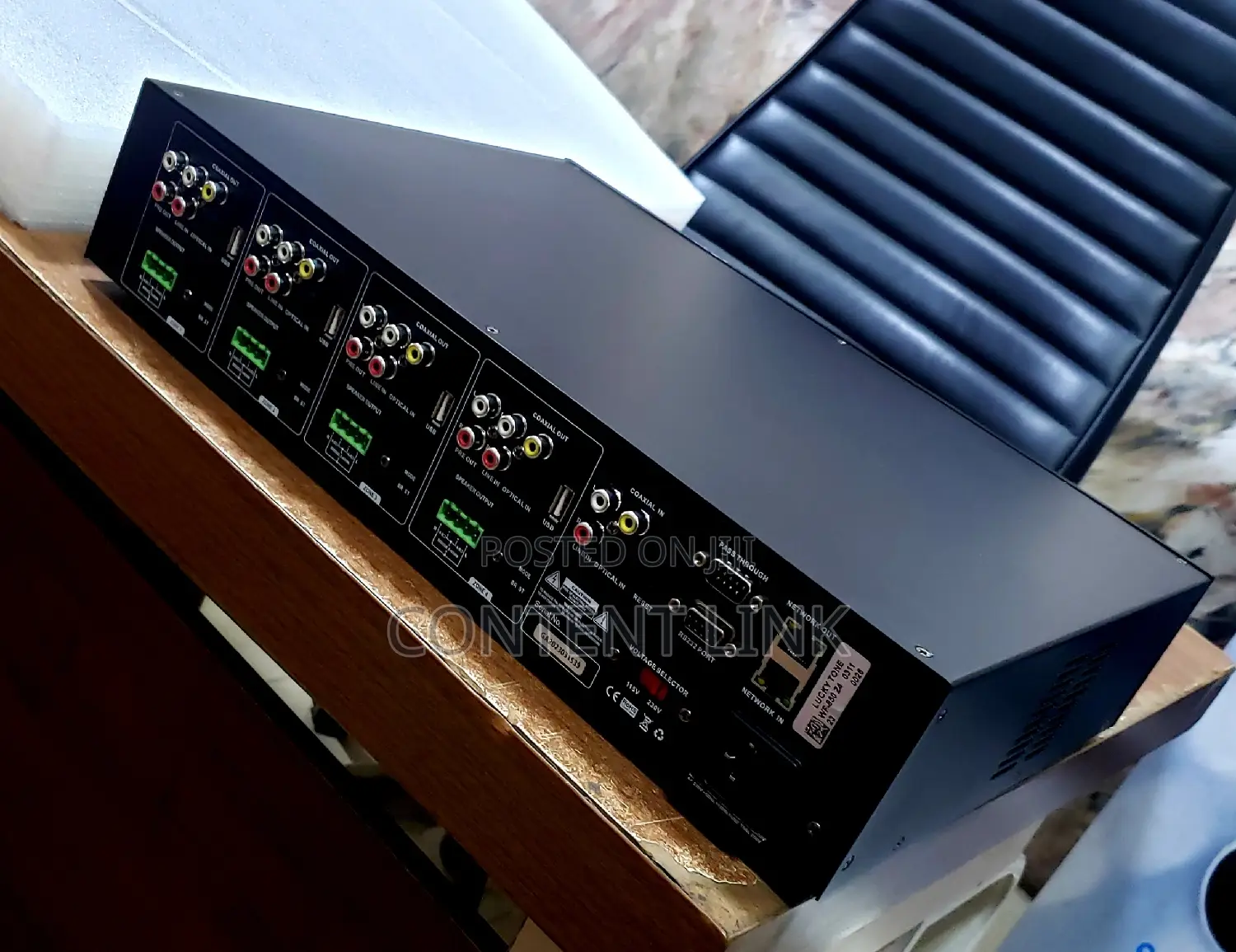 Smart Home 4 Zone  Network Table Amplifier