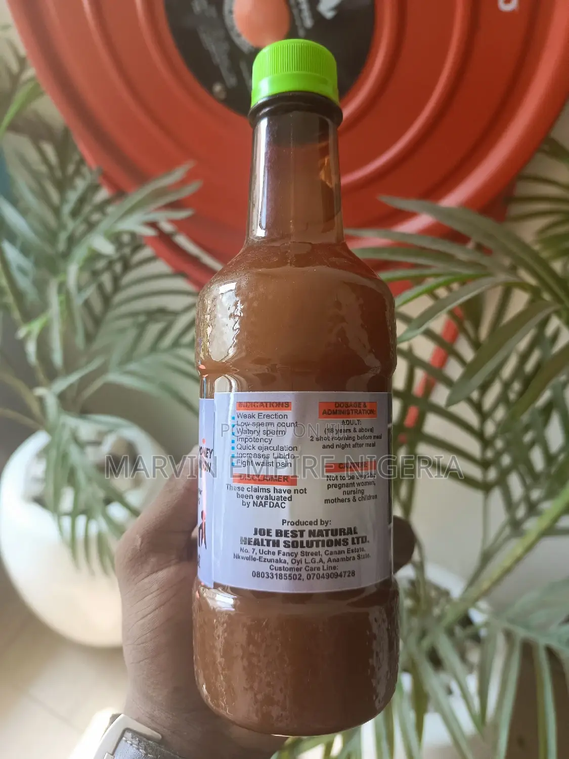Man on Top Herbal by JB Energy