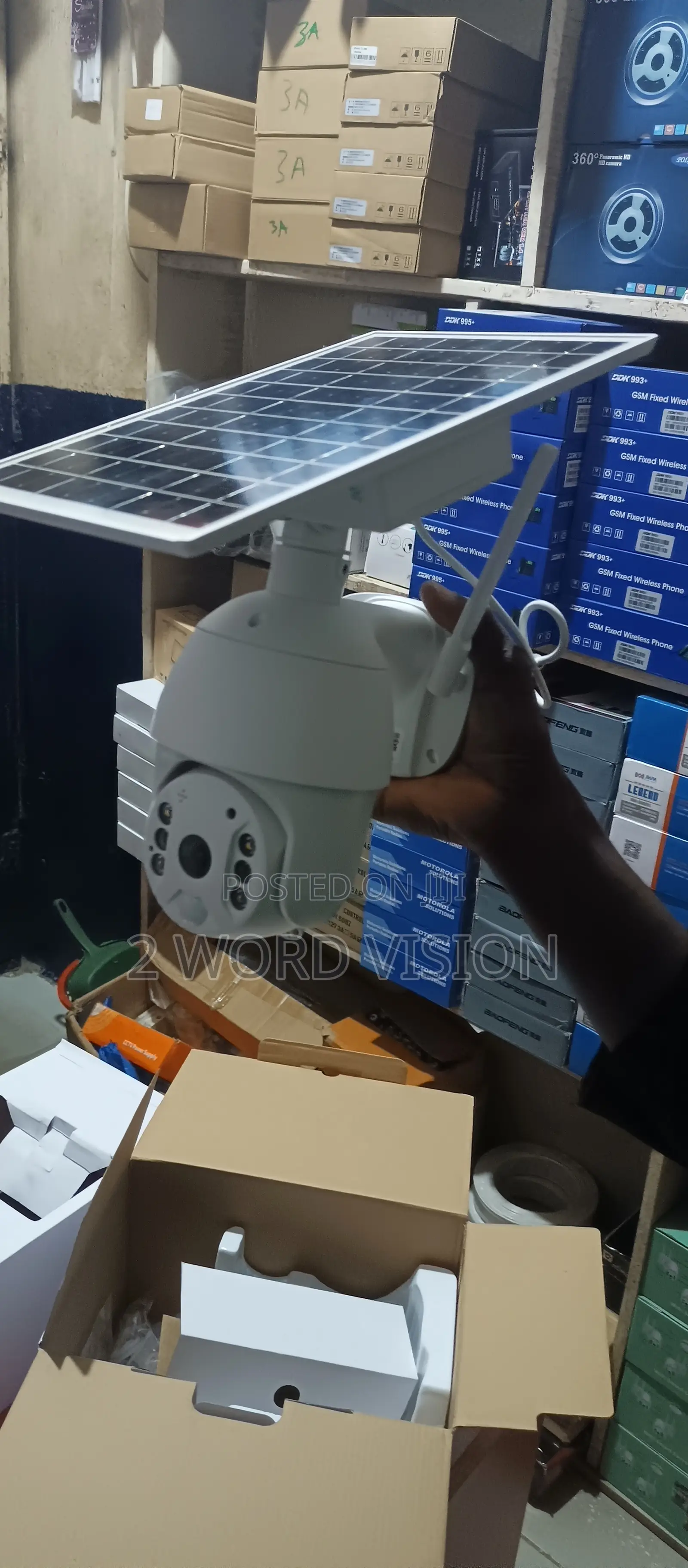 4g Solar PTZ Camera