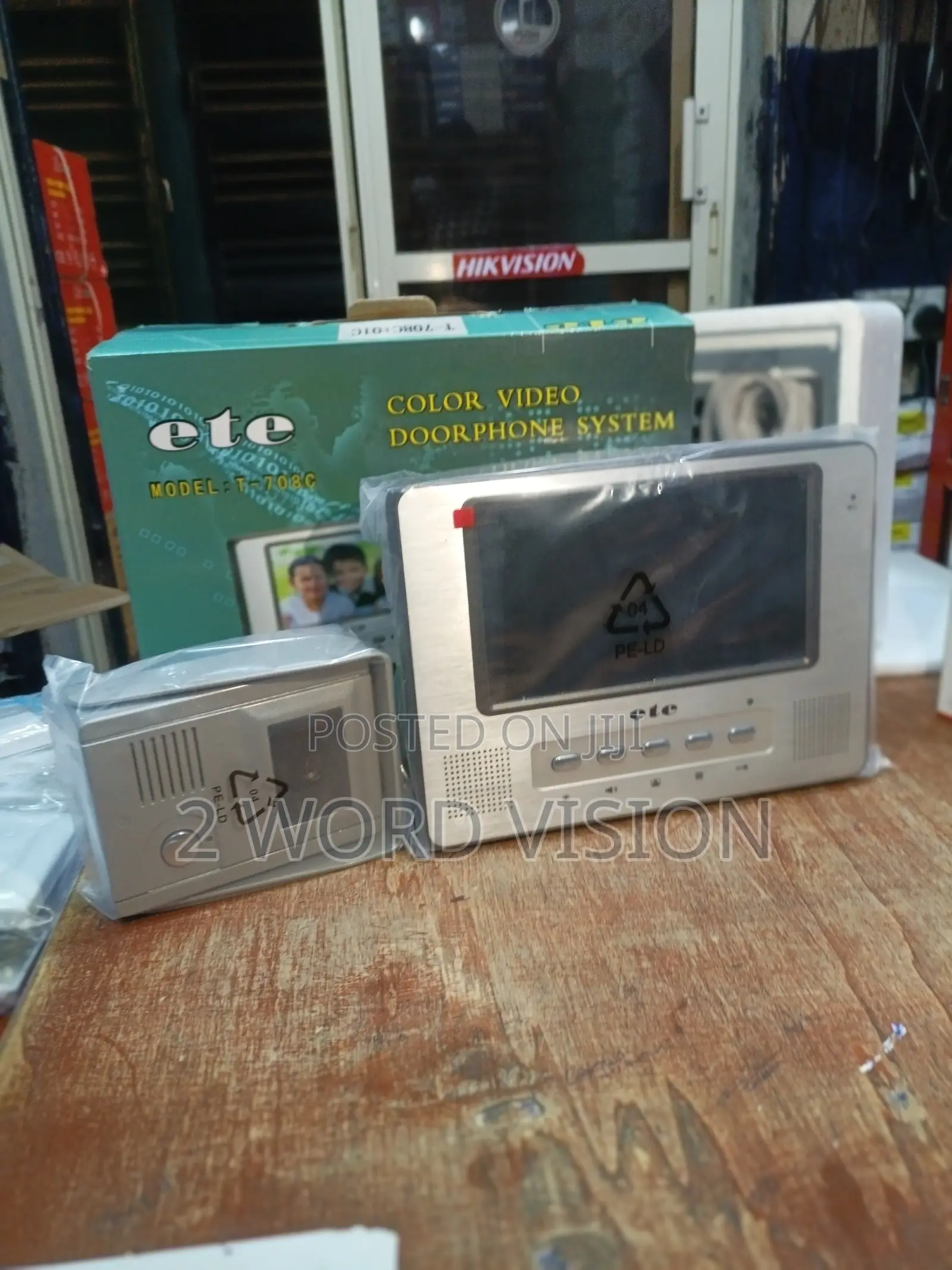 High Quality Color Video Intercom Doorphone System