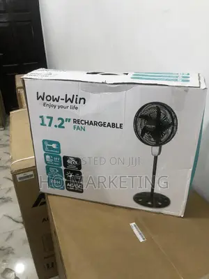Cool Breeze Rechargeable Standing Fan Wow Win -Wd1809r