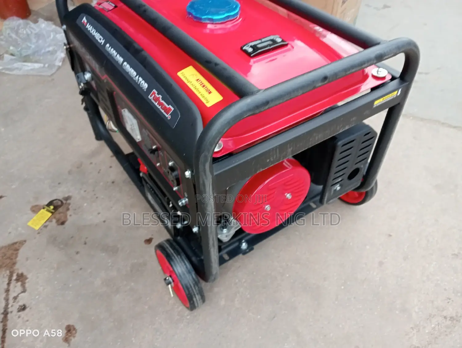 Max-Mech Petrol Generator 3.Kva