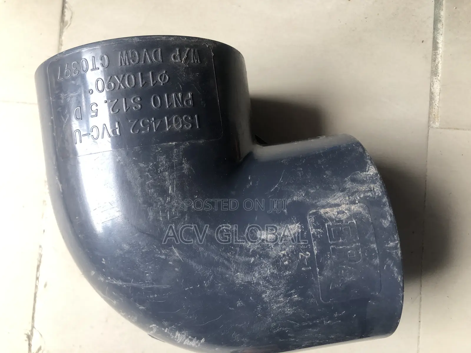 4” Bend Black Fittings