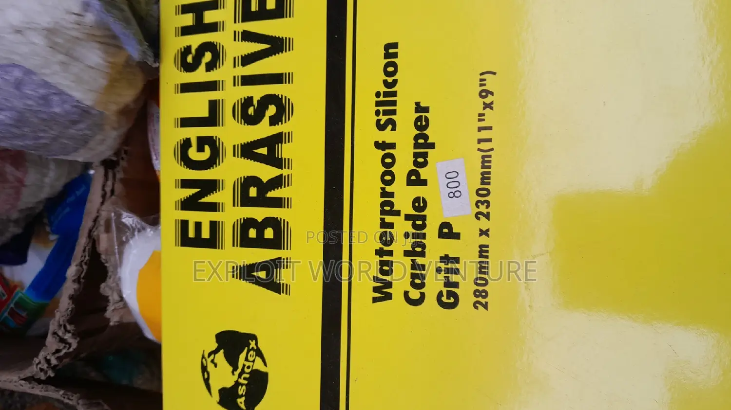 Waterproof Silicone Carbide Paper