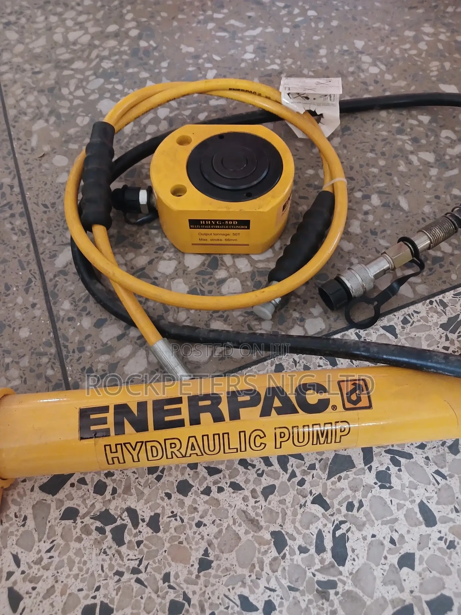 Enerpac 50ton Cylinder Jack Hand Pump