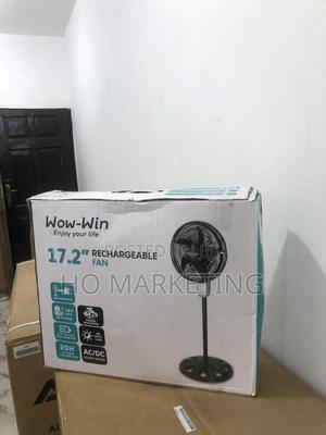 Quiet and Durable Rechargeable Standing Fan Wow Win 17.2''