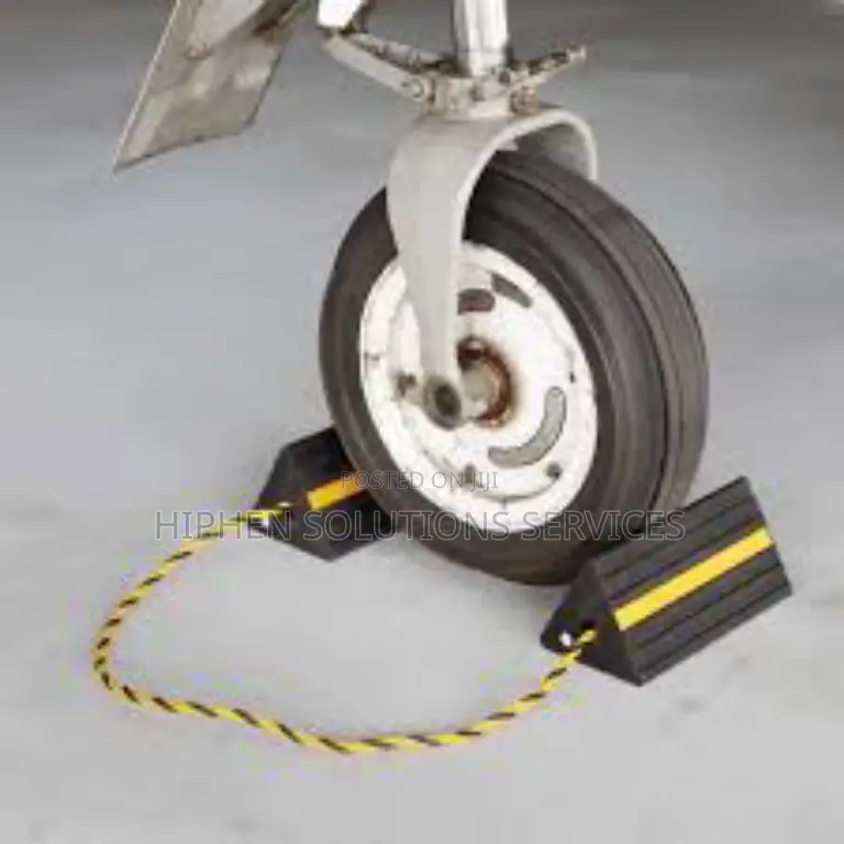 Rubber Aircraft Wheel Chocks