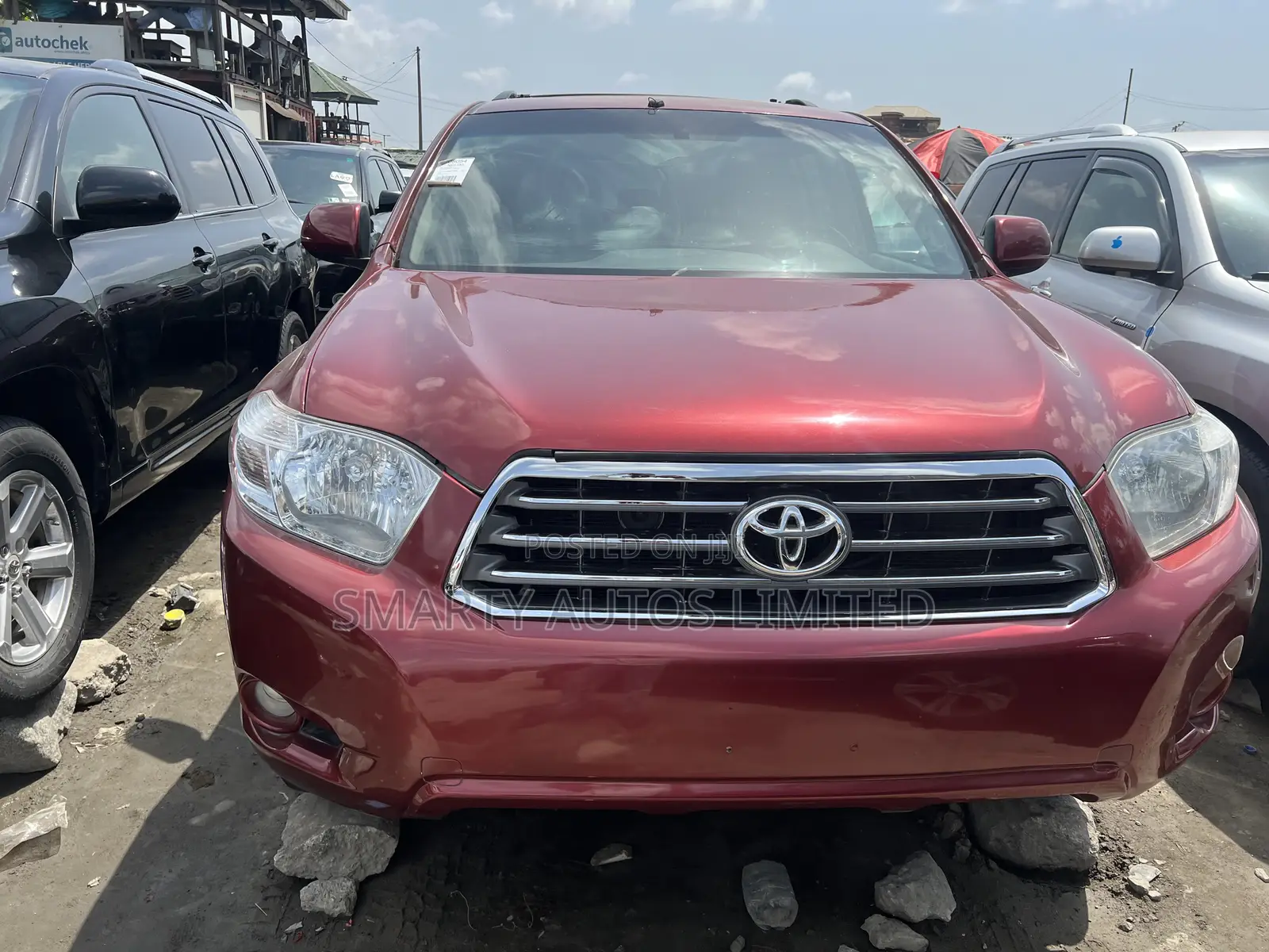 Toyota Highlander 2010 Red