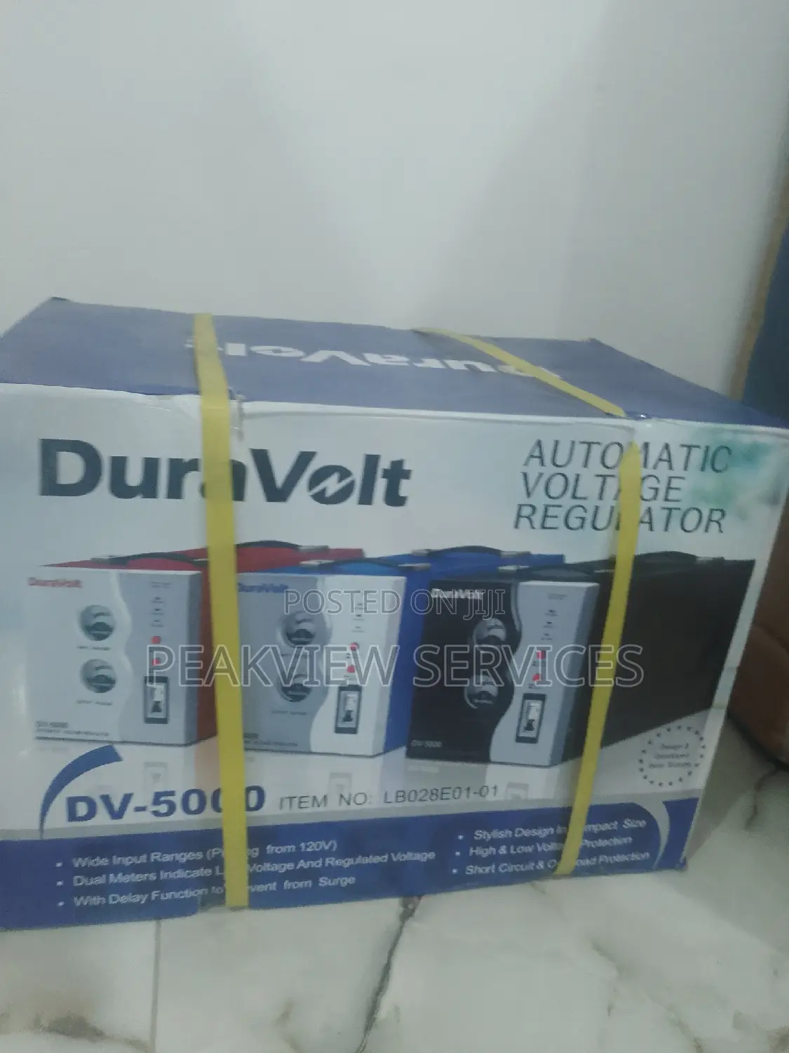 Spanking New Duravolt Voltage Stabilizer 5000watts