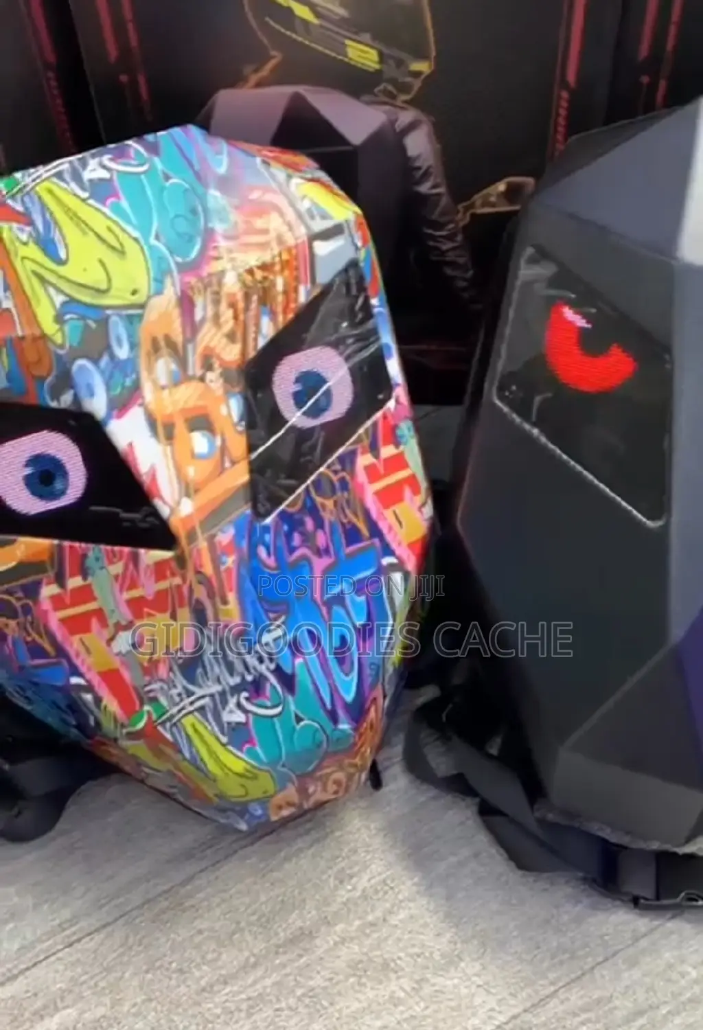 LED Light Unisex Backpack