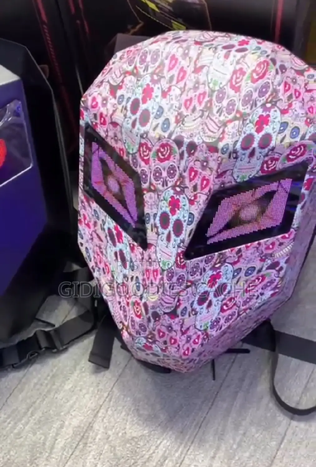 LED Light Unisex Backpack