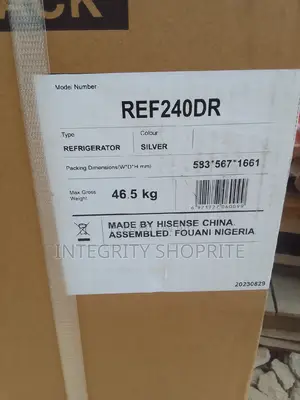￼
Hisense 2200L Refrigerator With Bottom Freezer
