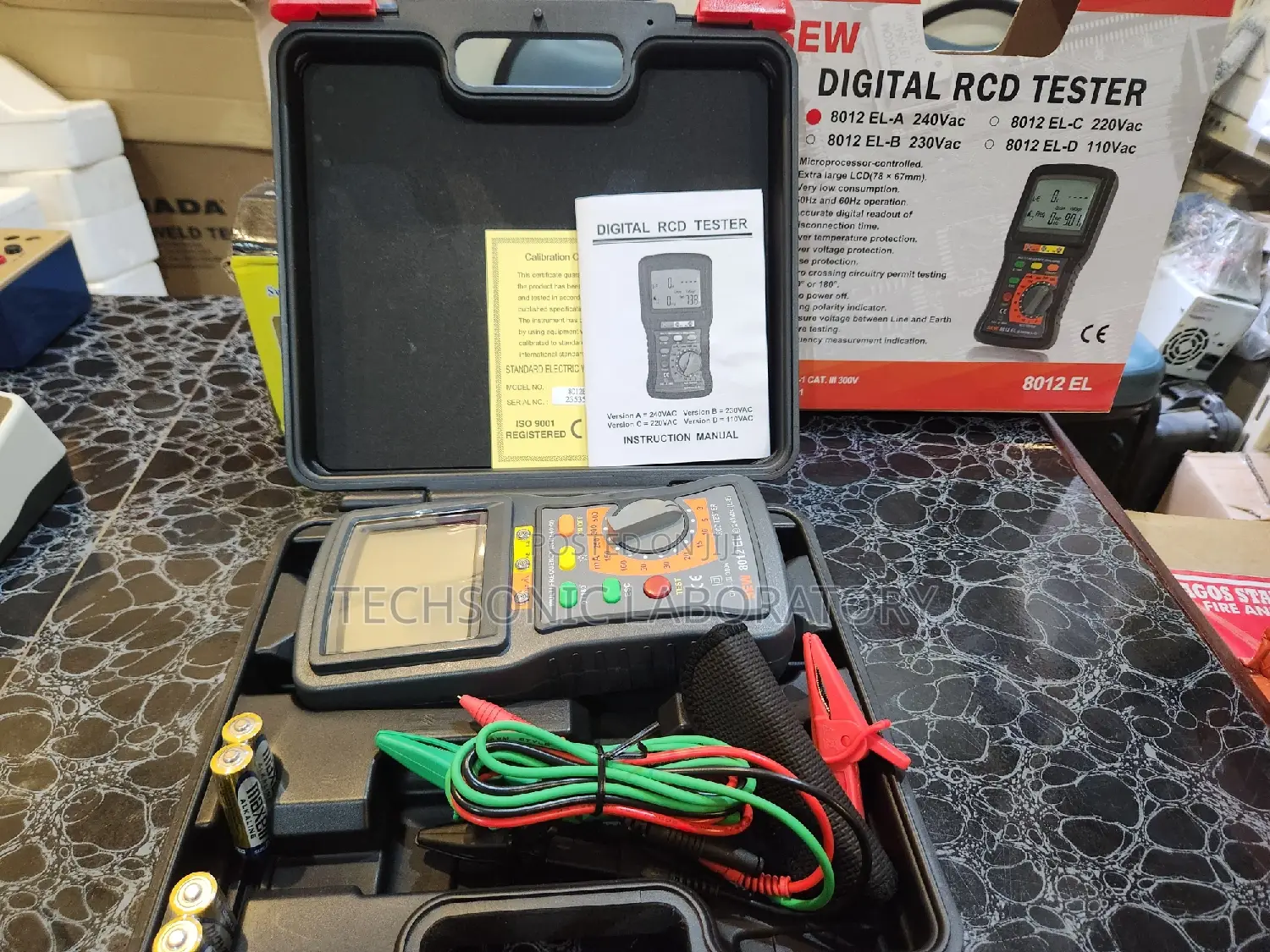 Digital RCD Tester 8012el