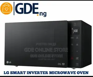LG Smarter Inverter Mh6535gis 1000W 25L Microwave Oven