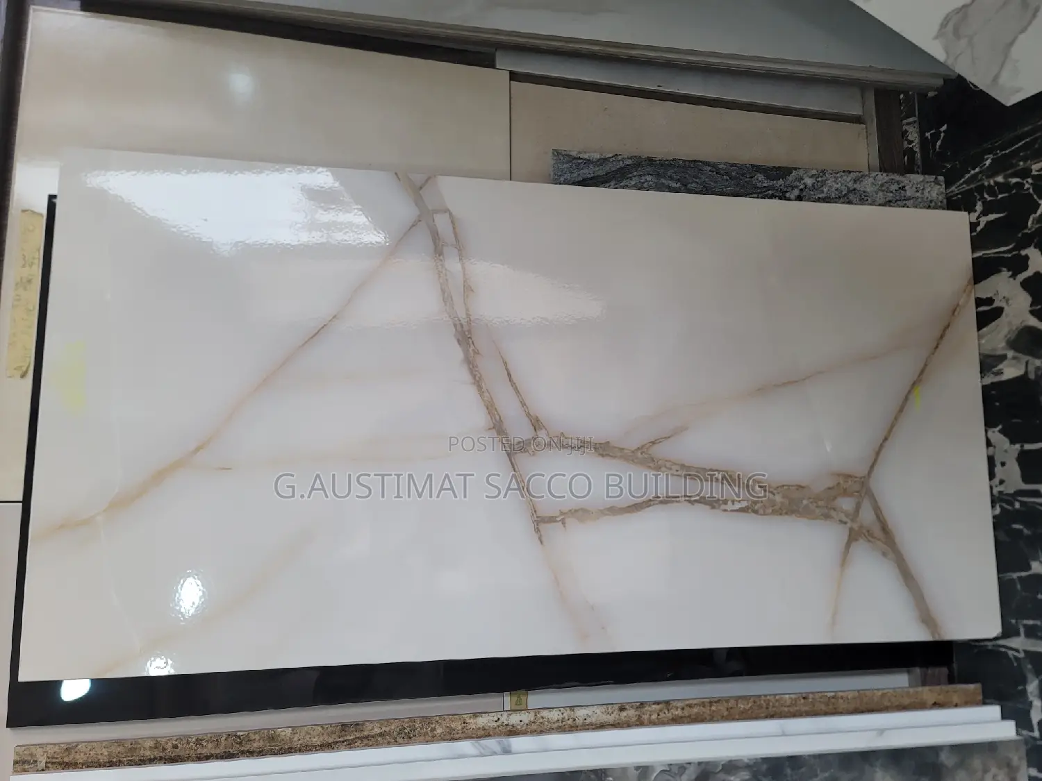 Gold Spanish Carara, 60x120