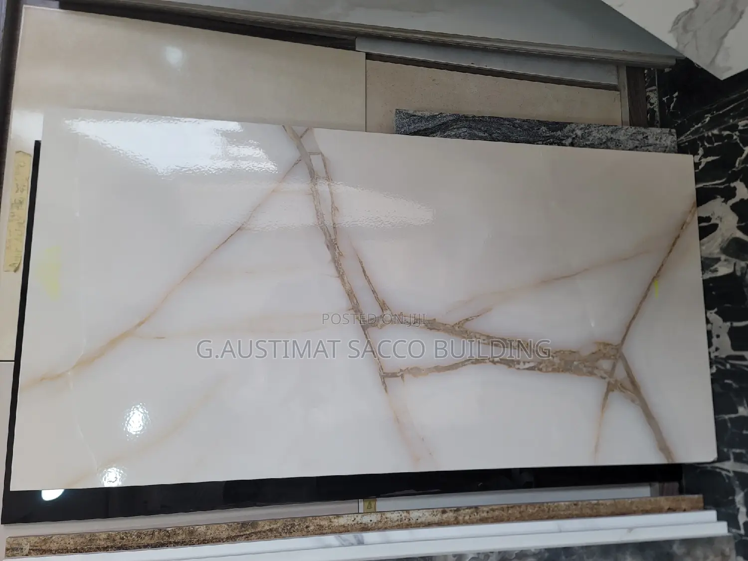 Gold Spanish Carara, 60x120