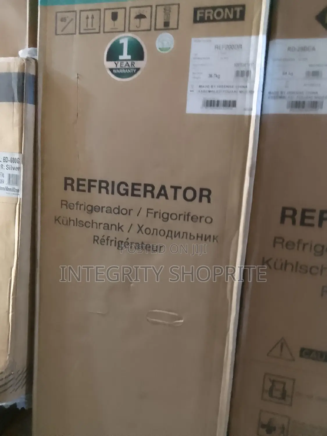 Hisense 154l Double Door Refrigerator Silver- Ref200dr