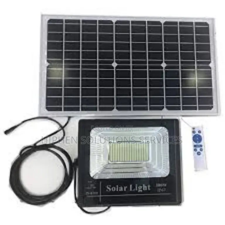 Solar Flood Light With Sensor