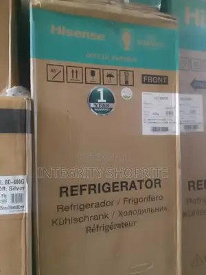 Hisense 154l Double Door Refrigerator Silver- Ref200dr