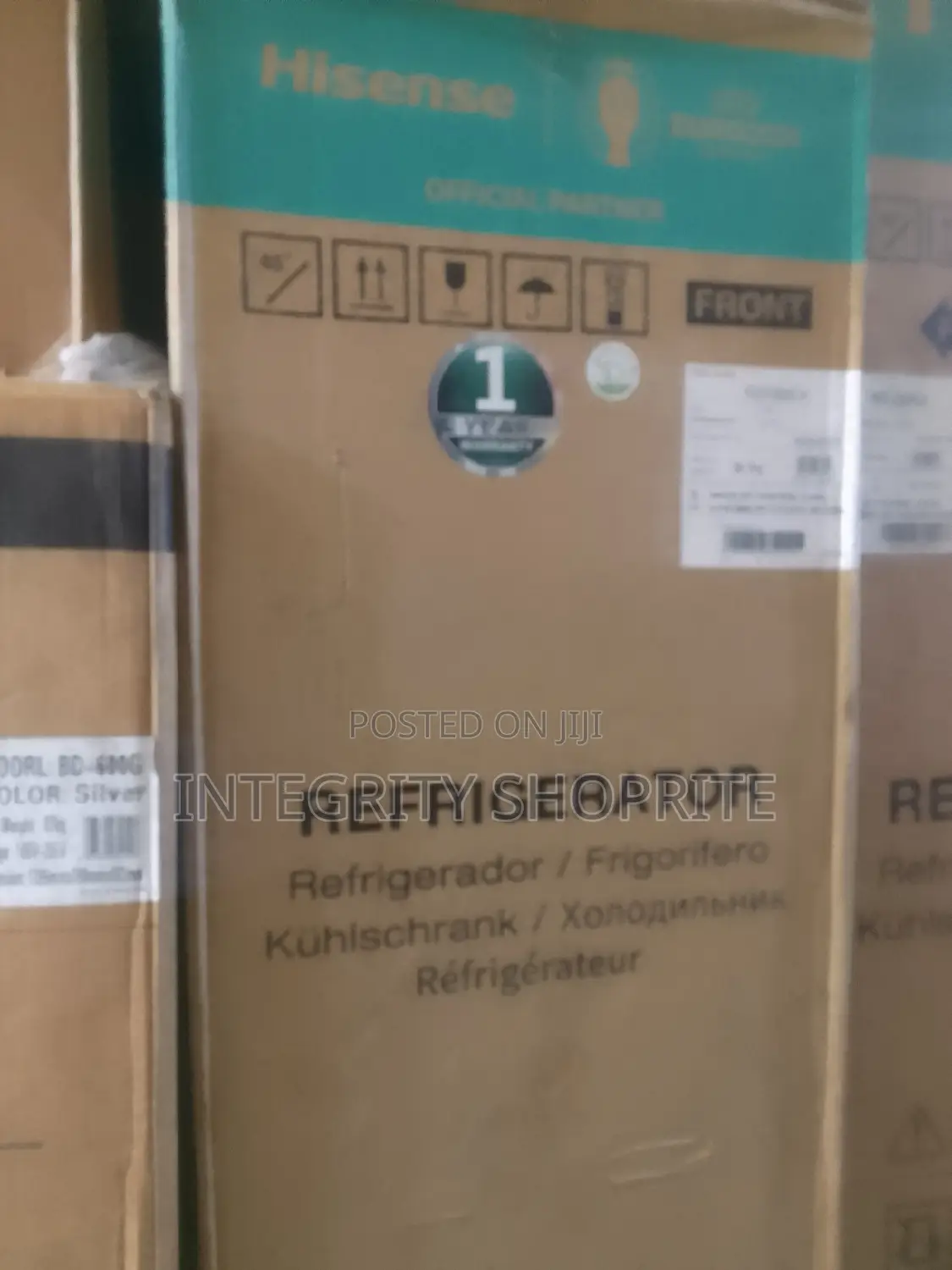 Hisense 154l Double Door Refrigerator Silver- Ref200dr