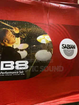 B8 Sabian Cymbals Full Set