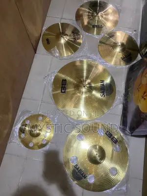B8 Sabian Cymbals Full Set