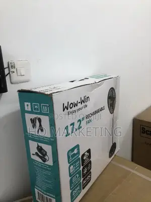 Rechargeable Standing Fan 17.2''